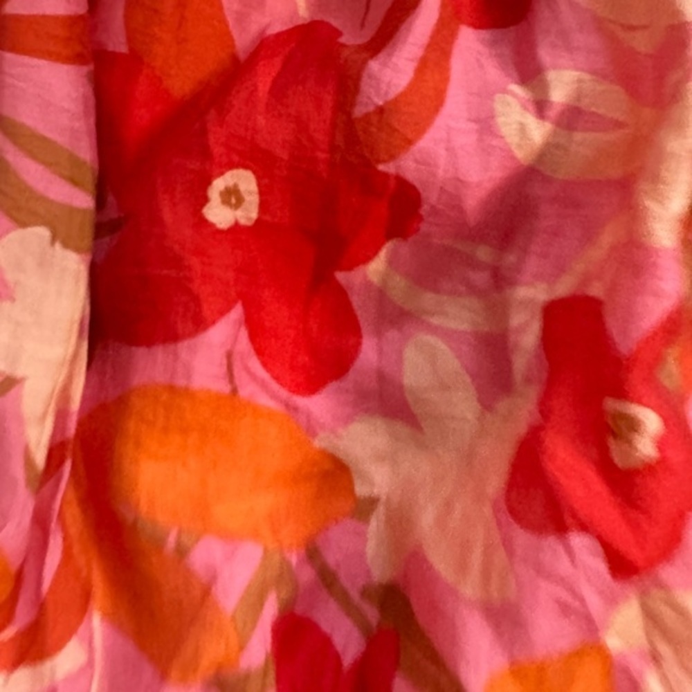 ASTR FLORAL COLD SHOULDER FLORAL TOP - Picture 6 of 7